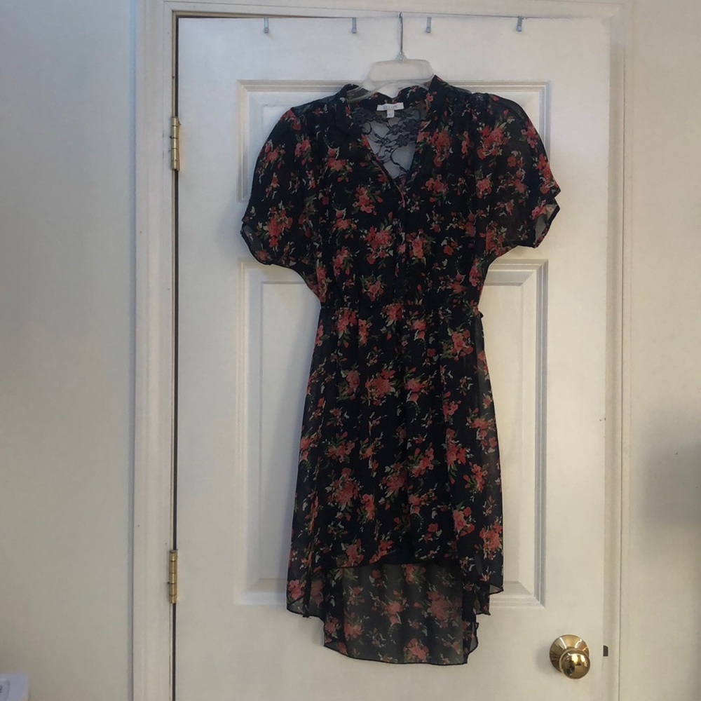 Long, Flowy, floral dress